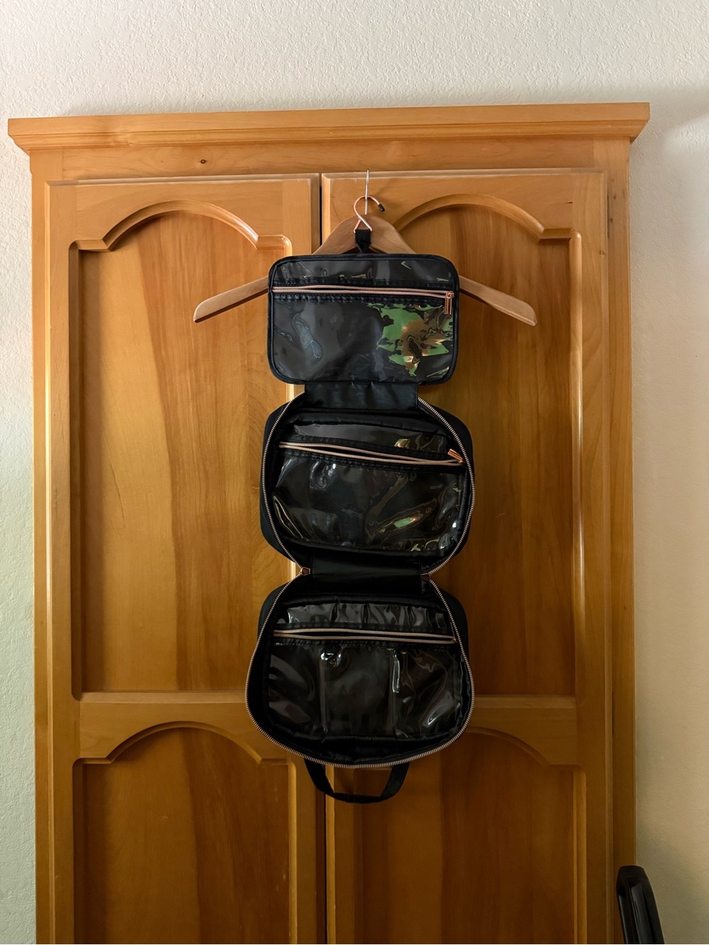 Aimee Kestenberg Black Cosmetics Bag